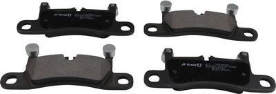 JP Group 1163708410 - Тормозные колодки, дисковые, комплект abcparts.ee