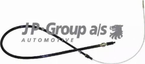 JP Group 1170303500 - Тросик, cтояночный тормоз abcparts.ee
