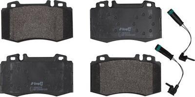 JP Group 1363602410 - Тормозные колодки, дисковые, комплект abcparts.ee