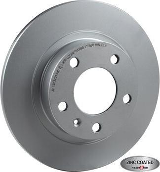 JP Group 1263201300 - Тормозной диск abcparts.ee