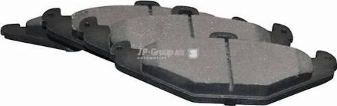 JP Group 1263700810 - Тормозные колодки, дисковые, комплект abcparts.ee