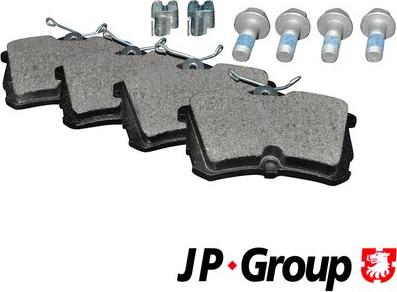 JP Group 3463700210 - Тормозные колодки, дисковые, комплект abcparts.ee
