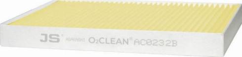 JS Asakashi AC0232B - Фильтр воздуха в салоне abcparts.ee
