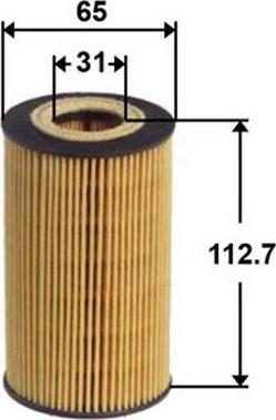 JS Asakashi OE0036 - Масляный фильтр abcparts.ee