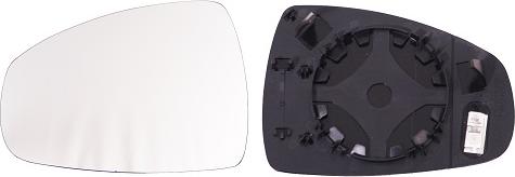 J&S Automotive AD526058G - Зеркальное стекло, наружное зеркало abcparts.ee