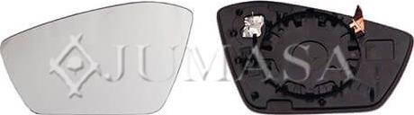 Jumasa 55334727 - Зеркальное стекло, наружное зеркало abcparts.ee