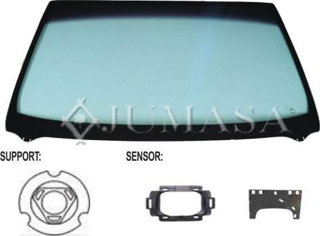 Jumasa R3331074 - Ветровое стекло abcparts.ee