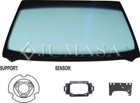 Jumasa V3301074 - Ветровое стекло abcparts.ee