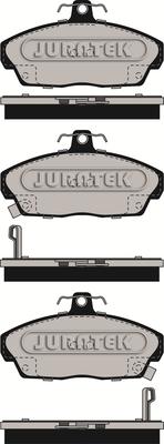 Juratek JCP613 - Тормозные колодки, дисковые, комплект abcparts.ee