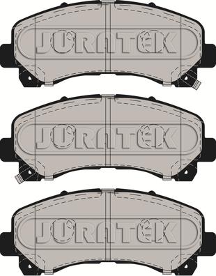 Juratek JCP012 - Тормозные колодки, дисковые, комплект abcparts.ee