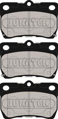 Juratek JCP190 - Тормозные колодки, дисковые, комплект abcparts.ee
