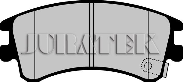 Juratek JCP1619 - Тормозные колодки, дисковые, комплект abcparts.ee