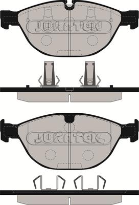Juratek JCP1883 - Тормозные колодки, дисковые, комплект abcparts.ee
