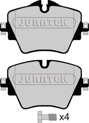 Juratek JCP8052 - Тормозные колодки, дисковые, комплект abcparts.ee