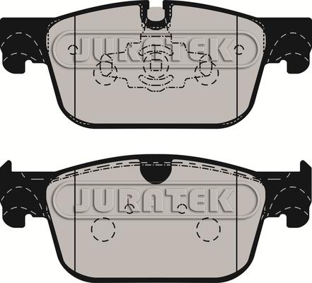 Juratek JCP8243 - Тормозные колодки, дисковые, комплект abcparts.ee