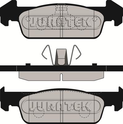 Juratek JCP8214 - Тормозные колодки, дисковые, комплект abcparts.ee