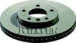 Juratek VAG117 - Тормозной диск abcparts.ee
