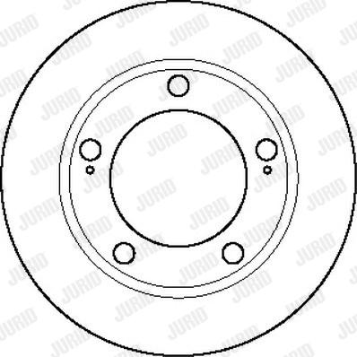 Jurid 561424J - Тормозной диск abcparts.ee