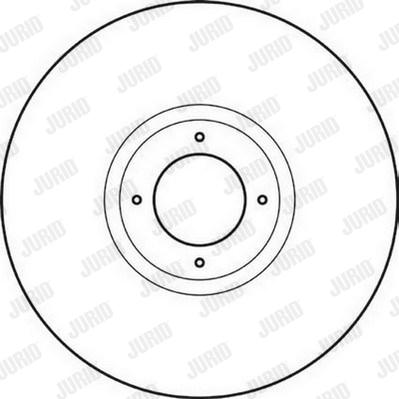Jurid 561623J - Тормозной диск abcparts.ee