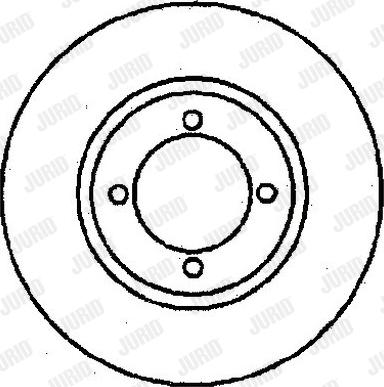 BENDIX 561165B - Тормозной диск abcparts.ee