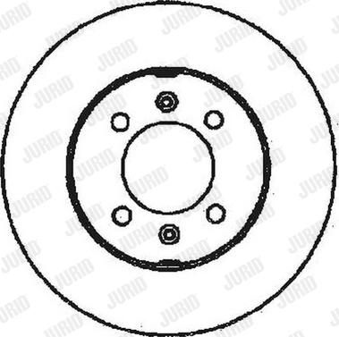 Jurid 561349JC-1 - Тормозной диск abcparts.ee