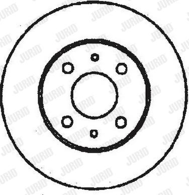 Jurid 561340J - Тормозной диск abcparts.ee