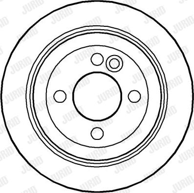 Jurid 563431JC-1 - Тормозной диск abcparts.ee