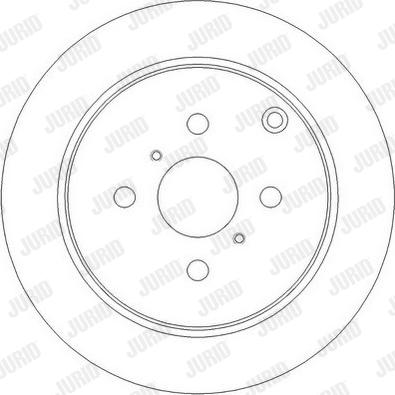 Jurid 562261J - Тормозной диск abcparts.ee