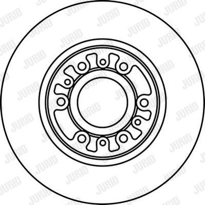 Jurid 562228J - Тормозной диск abcparts.ee