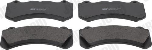 Jurid 574141J - Тормозные колодки, дисковые, комплект abcparts.ee