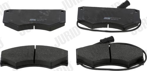 Jurid 571419J - Тормозные колодки, дисковые, комплект abcparts.ee