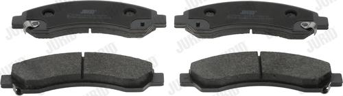 Jurid 573669J - Тормозные колодки, дисковые, комплект abcparts.ee