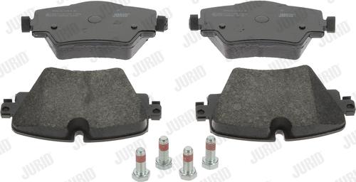 Jurid 573612J - Тормозные колодки, дисковые, комплект abcparts.ee