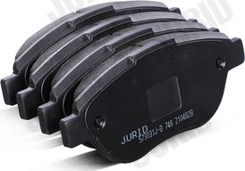 Jurid 573031J-D - Тормозные колодки, дисковые, комплект abcparts.ee