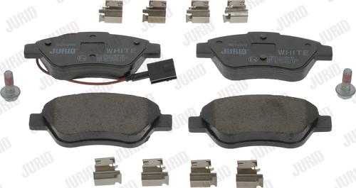 Jurid 573074JC - Тормозные колодки, дисковые, комплект abcparts.ee