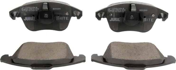 Jurid 573193JC - Тормозные колодки, дисковые, комплект abcparts.ee