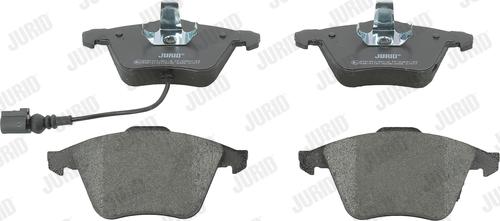 Jurid 573197J - Тормозные колодки, дисковые, комплект abcparts.ee