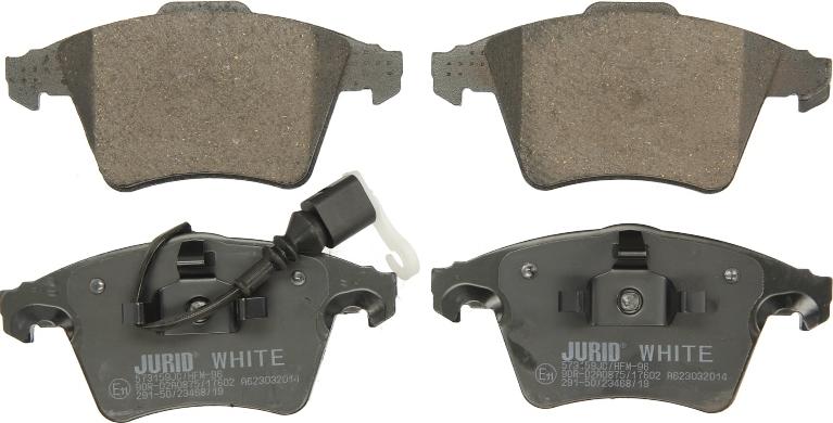 Jurid 573159JC - Тормозные колодки, дисковые, комплект abcparts.ee