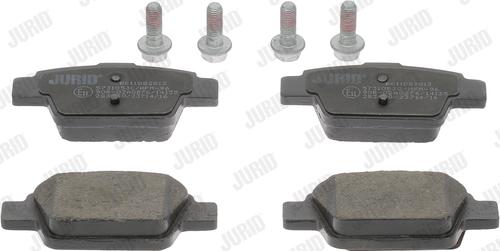 Jurid 573105JC - Тормозные колодки, дисковые, комплект abcparts.ee