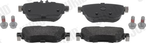 Jurid 573843J - Тормозные колодки, дисковые, комплект abcparts.ee