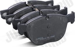 Jurid 573300J-D - Тормозные колодки, дисковые, комплект abcparts.ee