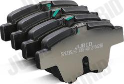 Jurid 573235J-D - Тормозные колодки, дисковые, комплект abcparts.ee