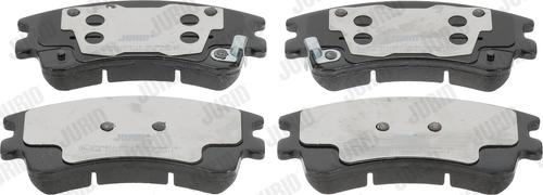 Jurid 572482J - Тормозные колодки, дисковые, комплект abcparts.ee