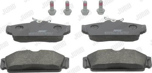 Jurid 572422J - Тормозные колодки, дисковые, комплект abcparts.ee