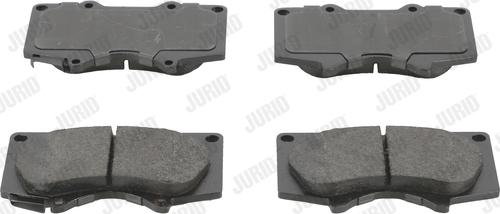 Jurid 572515J - Тормозные колодки, дисковые, комплект abcparts.ee
