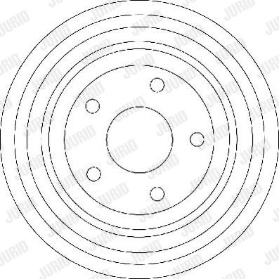 Jurid 329181J - Тормозной барабан abcparts.ee