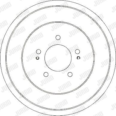 Jurid 329334J - Тормозной барабан abcparts.ee