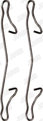 Jurid 792187J - Комплектующие для колодок дискового тормоза abcparts.ee