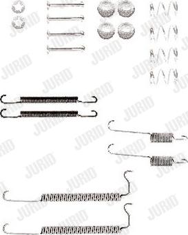 Jurid 771067J - Комплектующие, барабанный тормозной механизм abcparts.ee