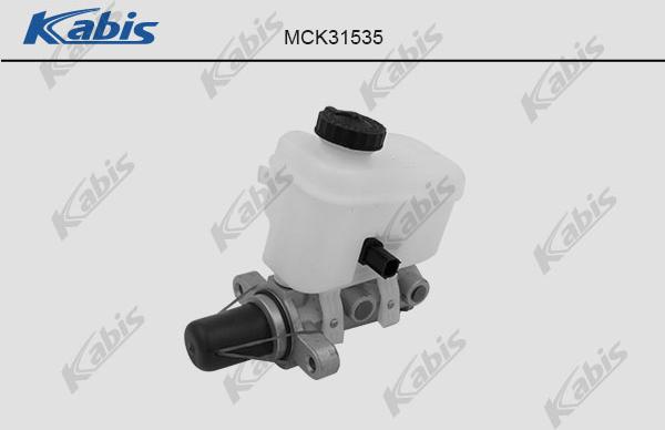 KABIS MCK31535 - Главный тормозной цилиндр abcparts.ee